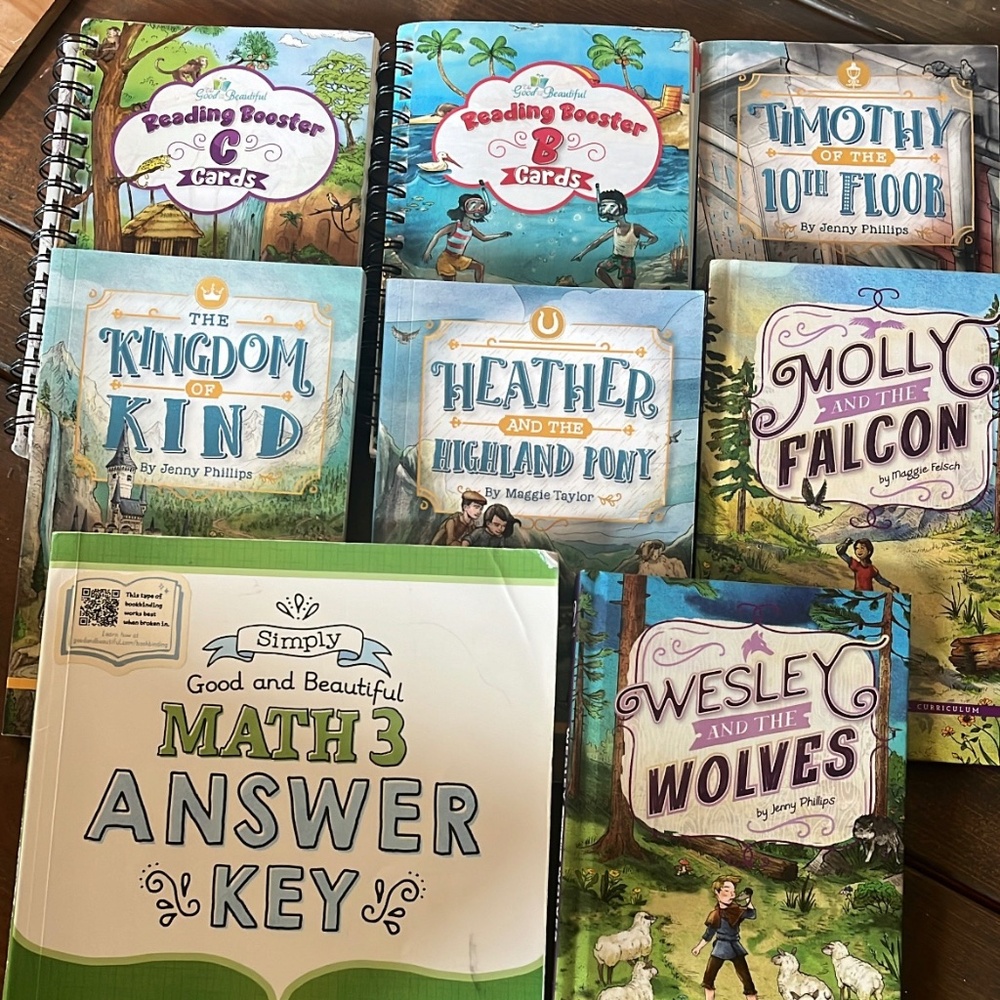 The Good and the Beautiful homeschool books